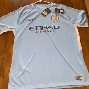 Nike Man City 2017 Home Jersey XL